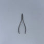 Orthodontic plier round and concave for loop forming