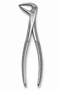 lower anterior remaining root thin peak forceps