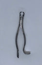 cow horn hook handle forceps